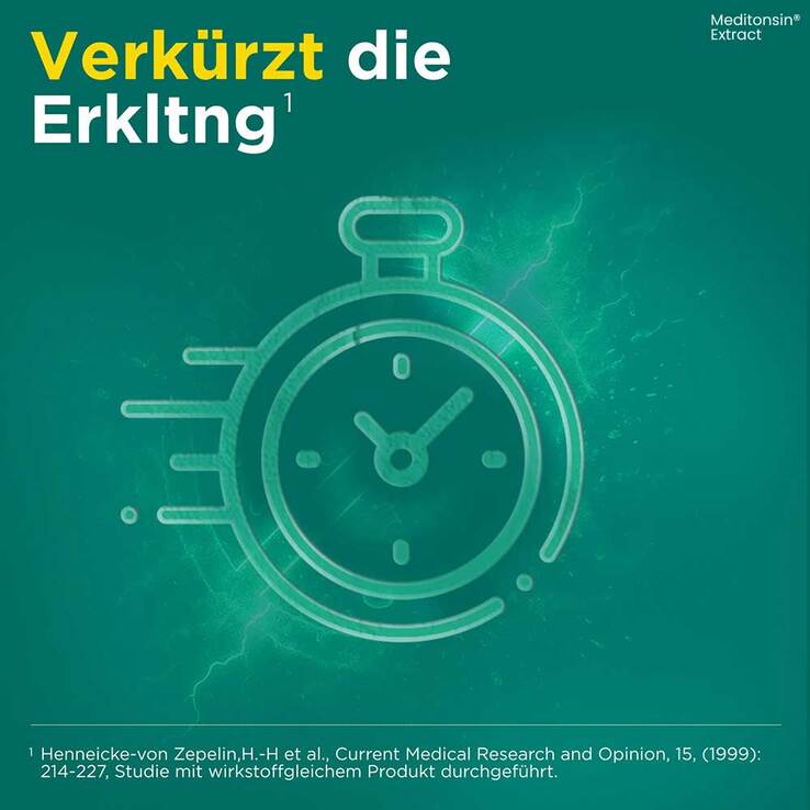 Meditonsin Extract Junior pflanzl.Erkältungstabletten , 180 St