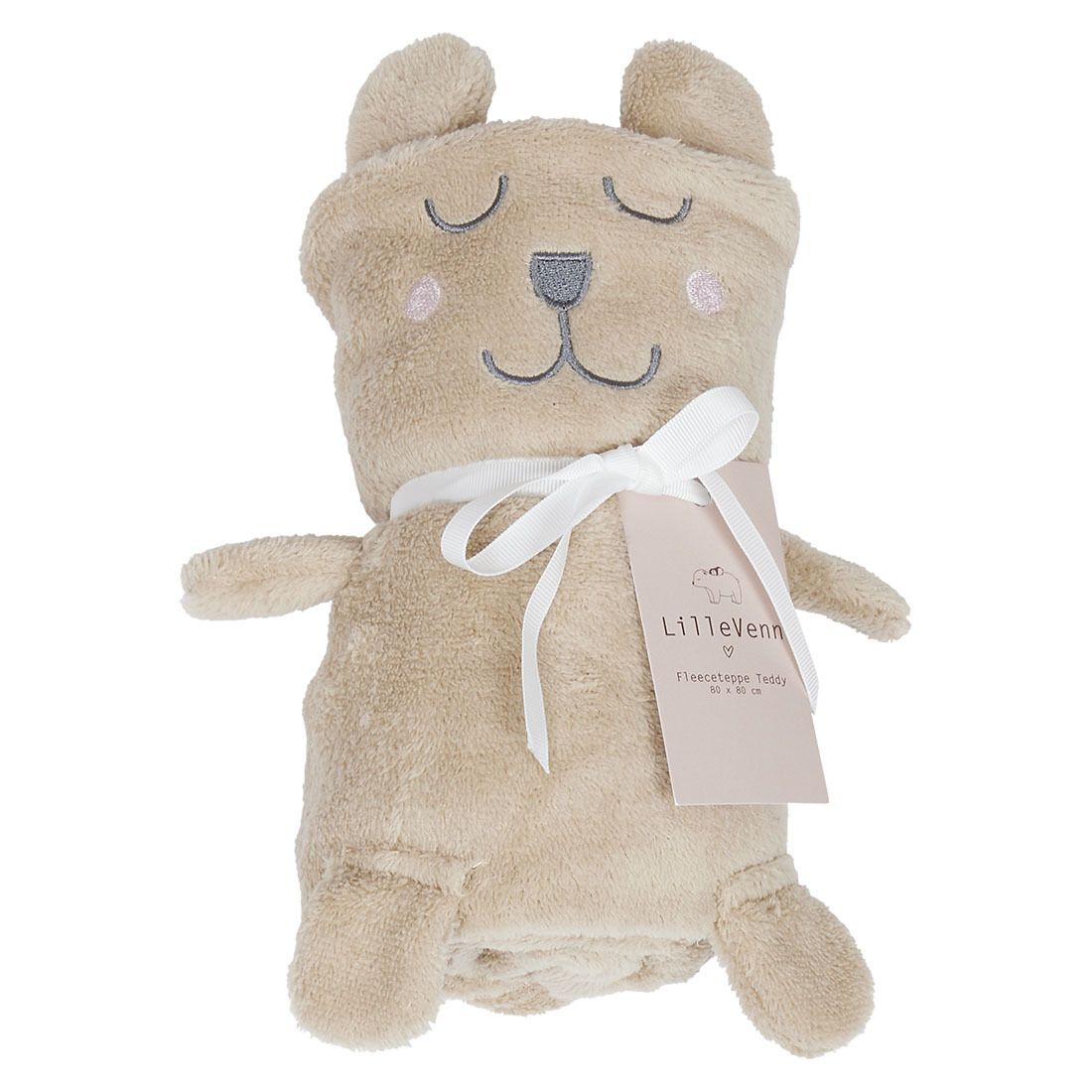 Fleeceteppe Teddy 80x80cm