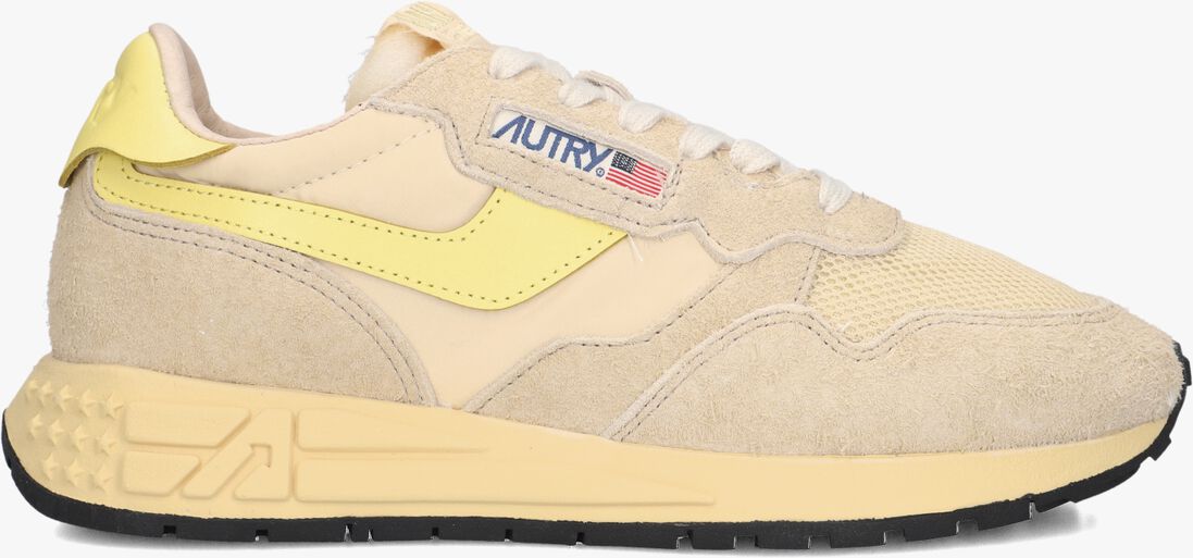 gele autry lage sneakers reelwind low