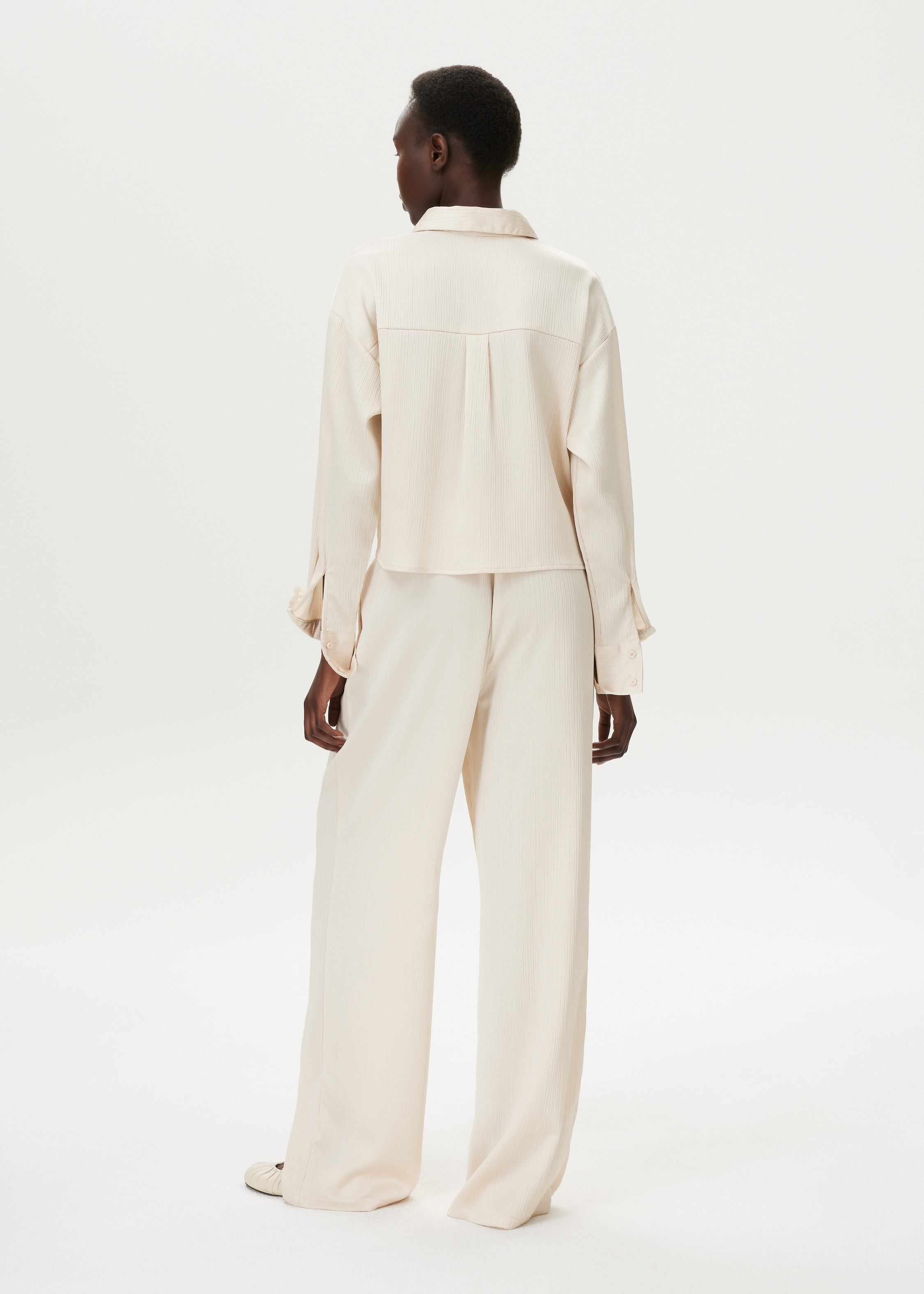 Satijnen blouse
