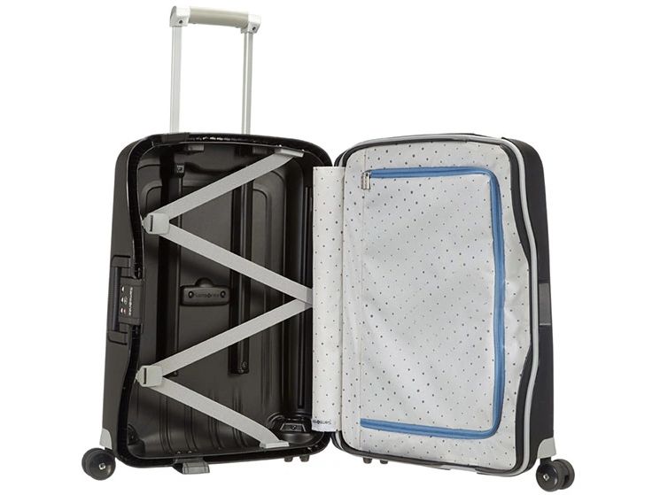 Samsonite Reisekoffer S'Cure 34 l, Schwarz Reisegepäck