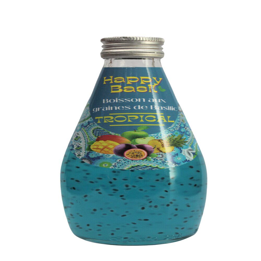 Boisson Happy Basil tropical 29cl
