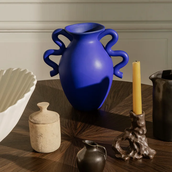 Ferm Living - Ura Duftkerze, Red Sienna, Zitronengrass