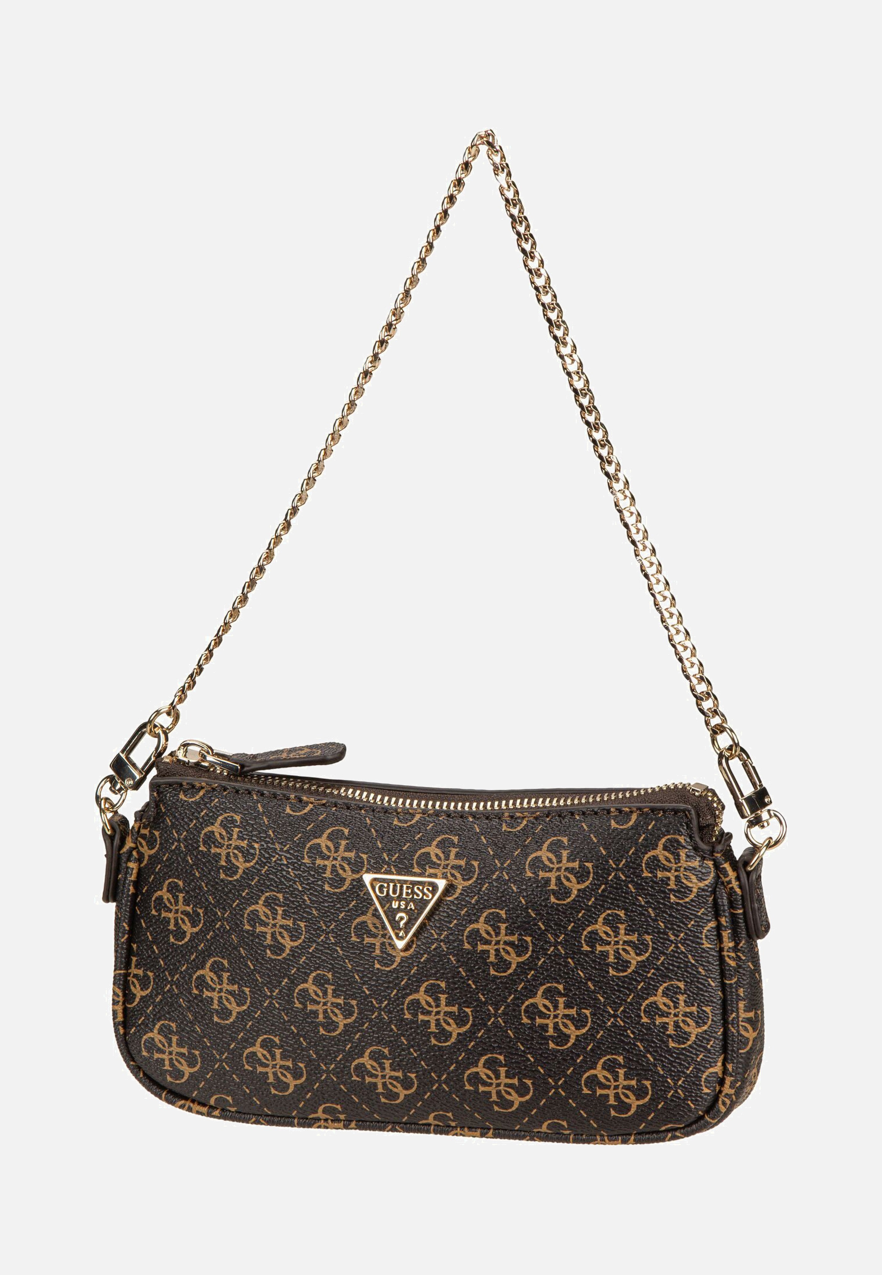 Noelle II Double Pouch CB 72710 Logo Brown - Crossbody Bag