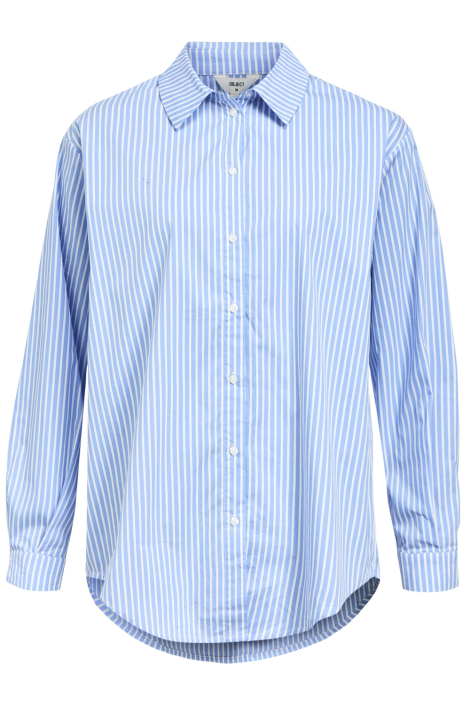 Object blauwe dames blouse