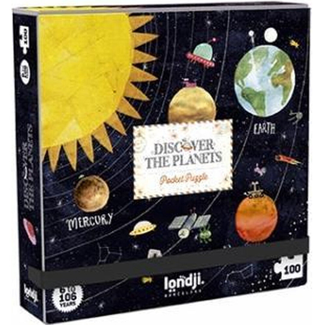 Londji puzzel discover the planets - 100st