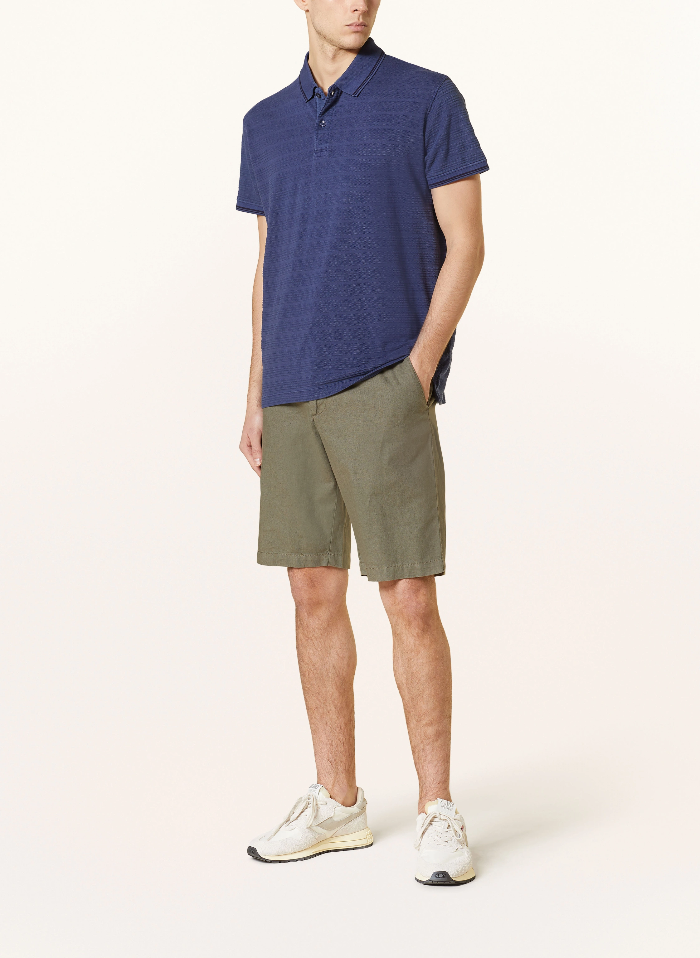 STROKESMAN'S Strick-Poloshirt