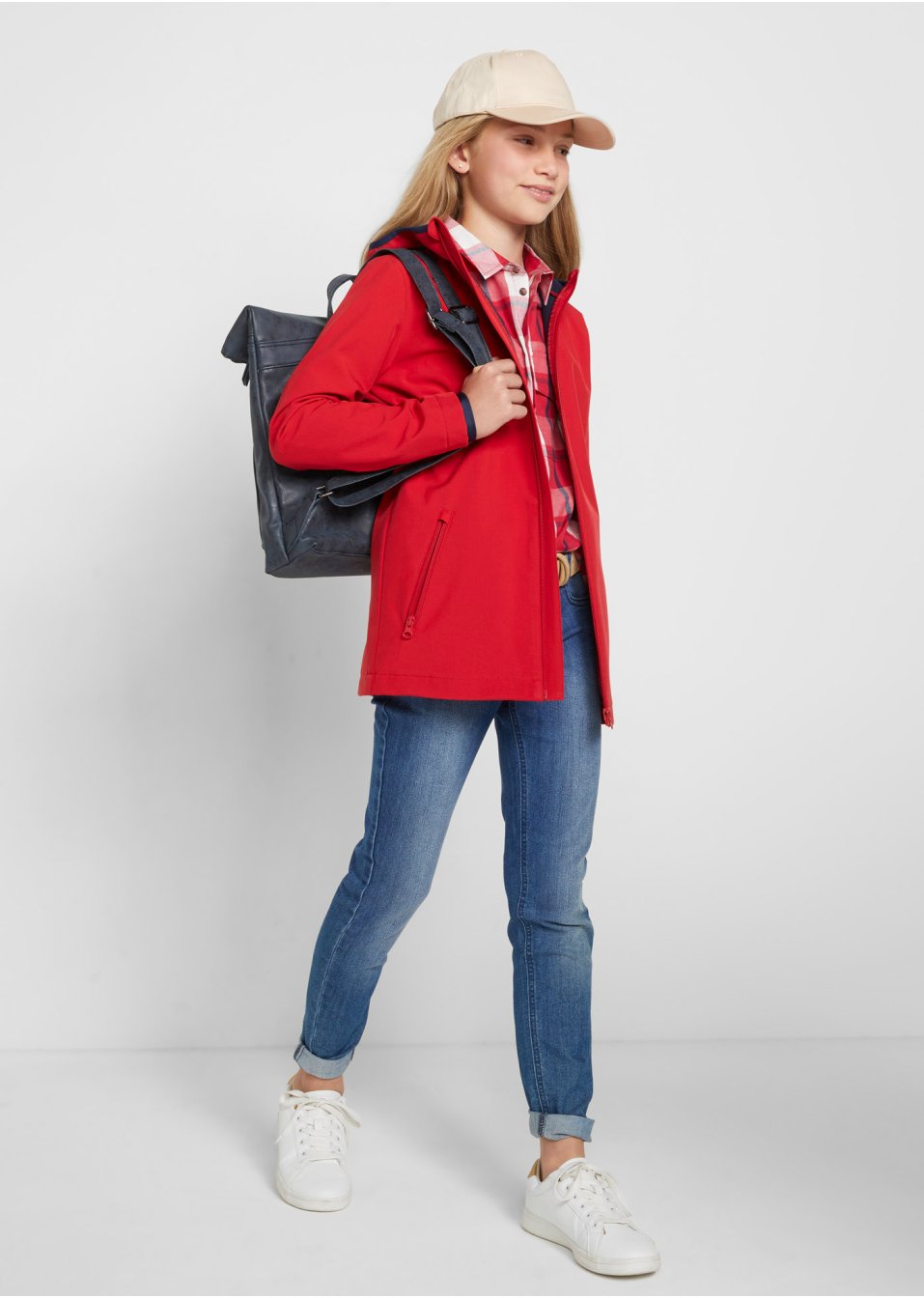 Veste softshell fille, imperméable + coupe-vent