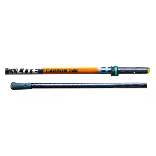 Rallonge nLITE® CARBON 24K 3,2 m noir/orange pour manche télescopique Unger