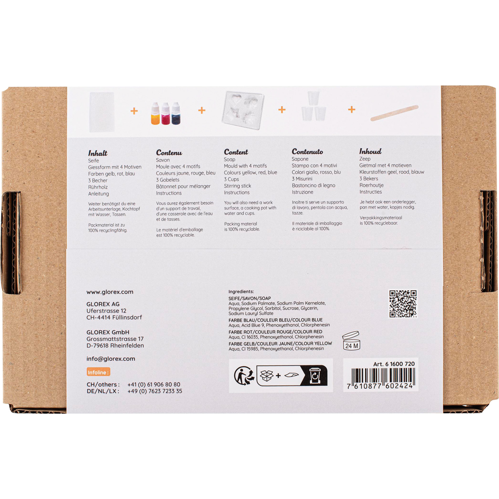 Glorex Kreativ-Set Seifengiessen