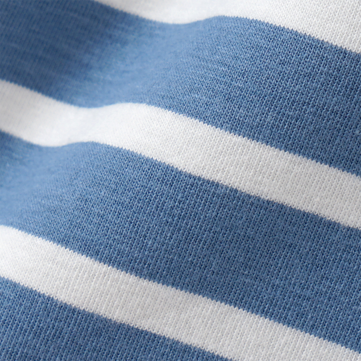 Yigga 2 Jungen Unterhemden mit Bio-Baumwolle blau / dunkelblau
