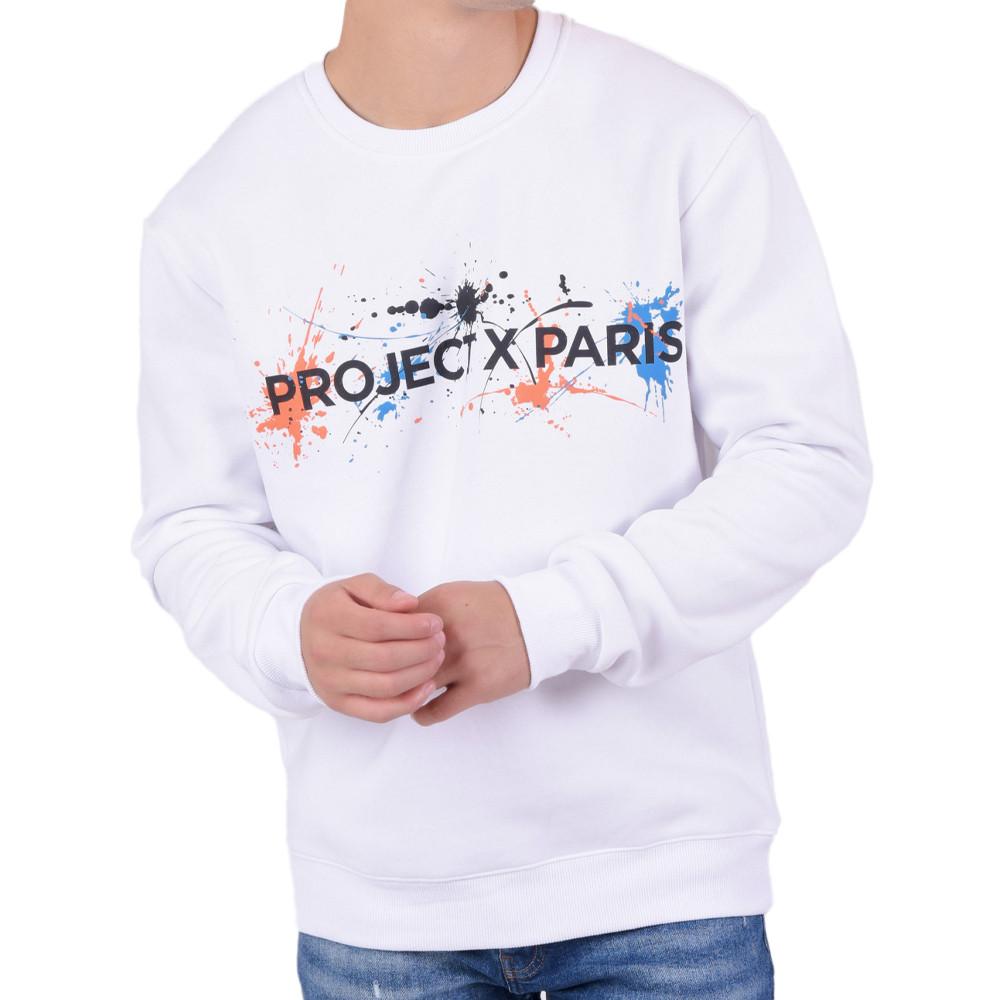 Project X Paris Sweat Blanc Homme Project X Paris 2220136