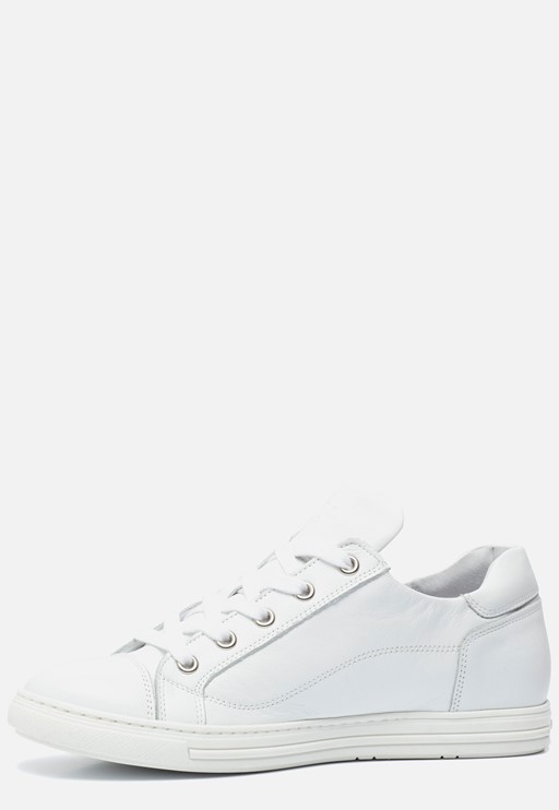Aqa Sneakers wit Leer