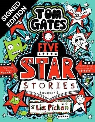 Tom Gates 21: Five Star Stories: Signed Edition (Hardback)