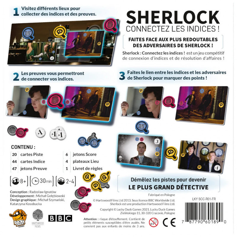 Sherlock - Connectez les indices !