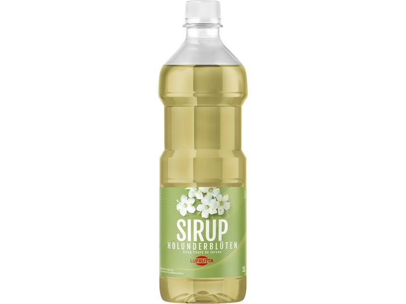 Lufrutta Holundersirup 1 l Holundersirup zur Herstellung von Erfrischungsgetränken