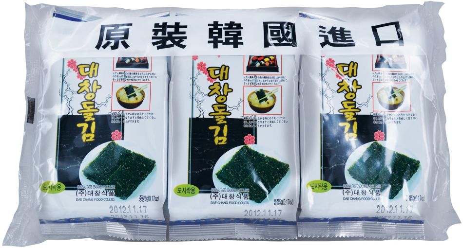 Dae Chang Koreaanse Zeewiersnack Originele Smaak 15g