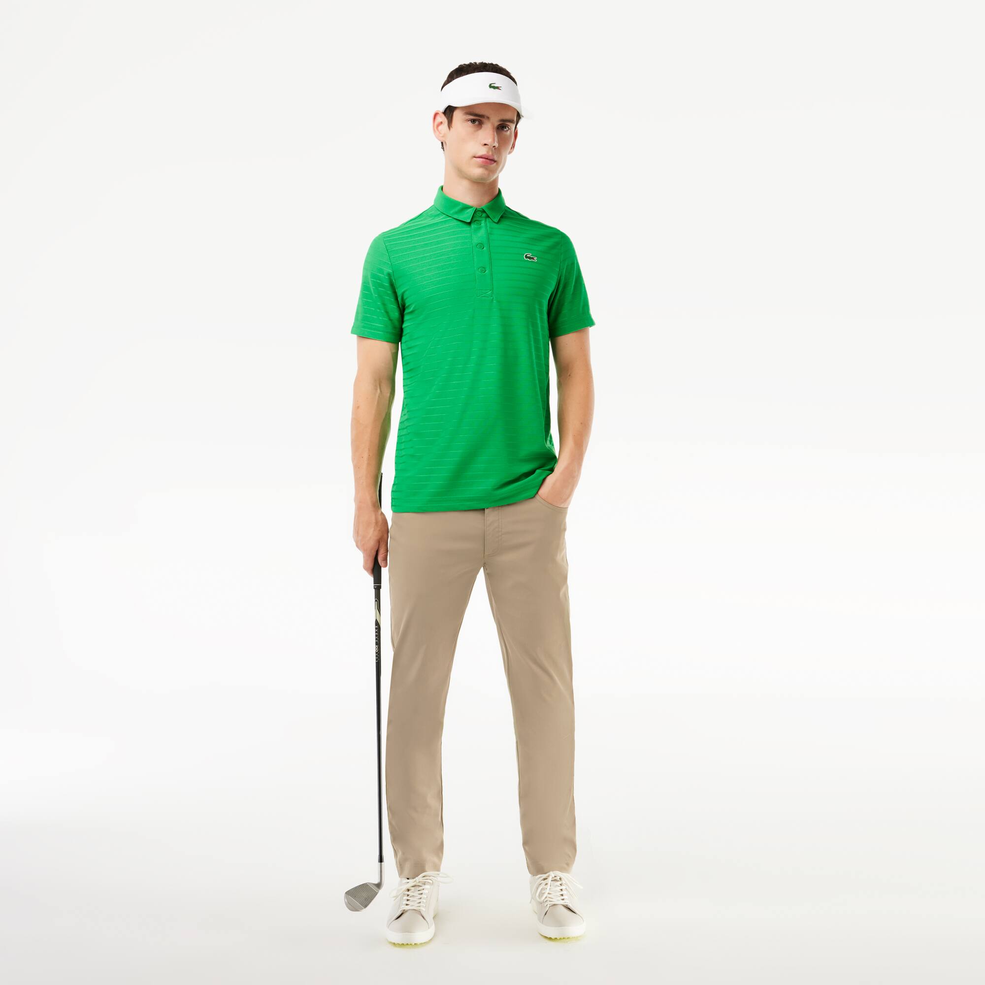 Pantalon Golf avec bande antidérapante Pantalons & Shorts - Beige - Lacoste - Homme