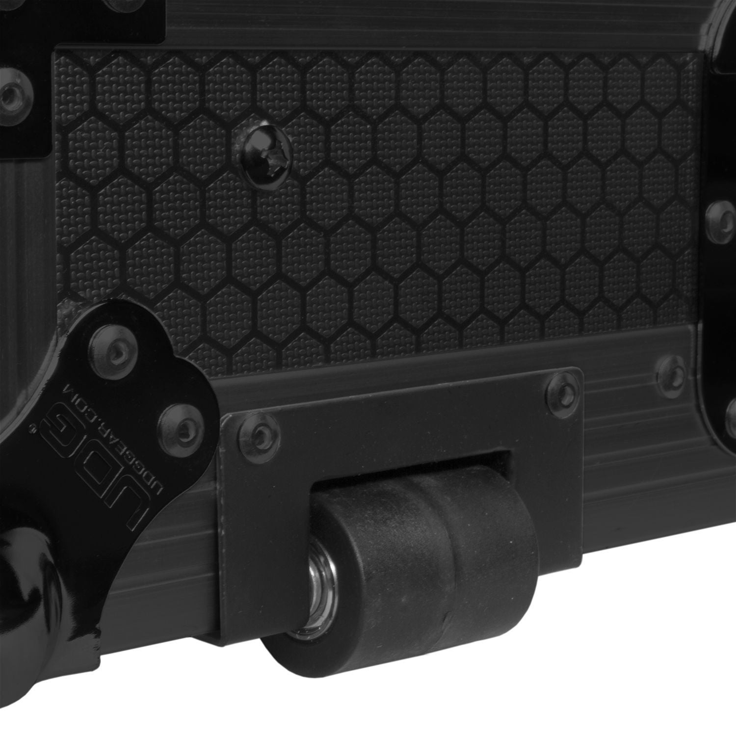 UDG U91077BL Ultimate Flight Case Black Plus voor Pioneer DDJ-REV7 (met wielen en laptop-shelf)