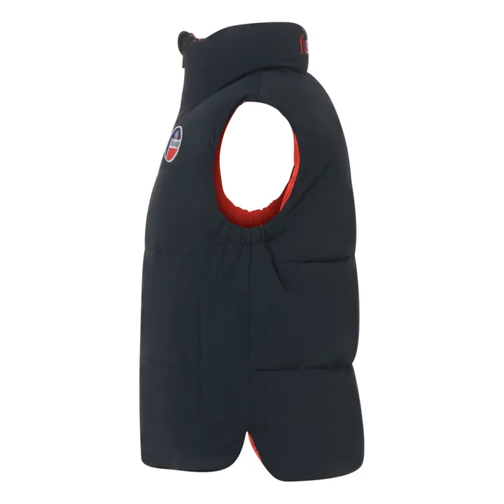 Fusalp Veste Sans Manches Venus | Bleu marine - Rouge