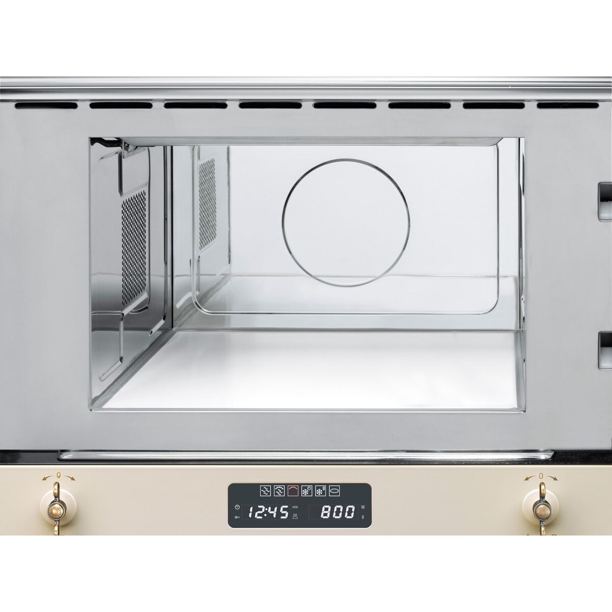 MP822PO integrert mikrobølgeovn, creme