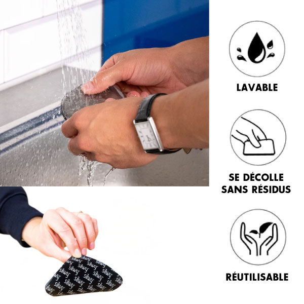 Lot de 4 aimants POWER et socles SILWY