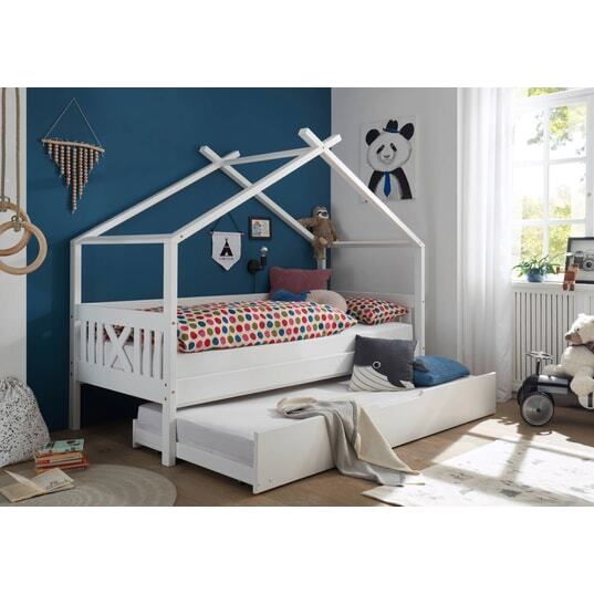 CONCEPT1 Lit enfant Juletta 90x200cm blanc