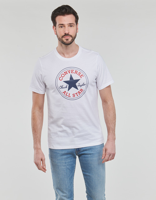 Converse - GO-TO CHUCK TAYLOR CLASSIC PATCH TEE - Blanc