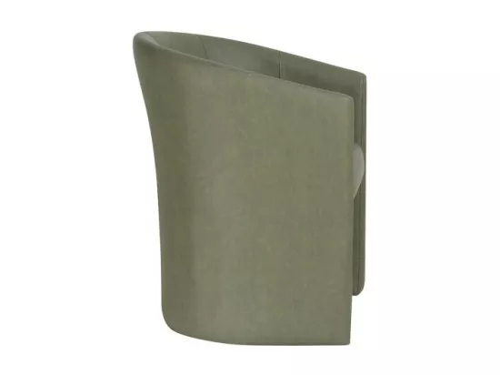 Fauteuil de salon KYOTO – Confortable – Vert – Style vintage