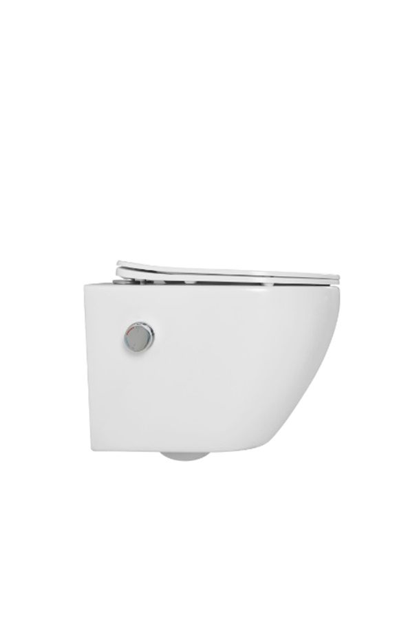 DTG Livorno douche wc met softclose zitting wit glans