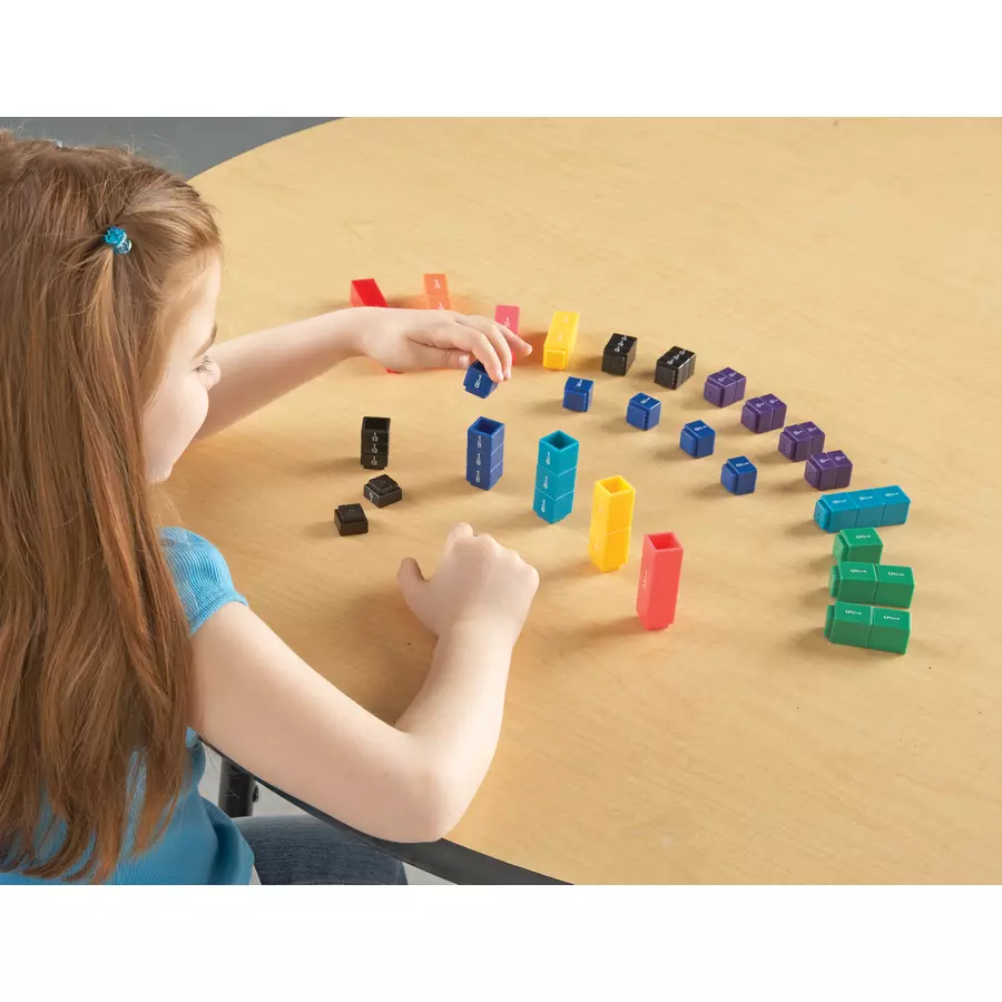 Learning Resources® Fraction Tower Fraction Cubes