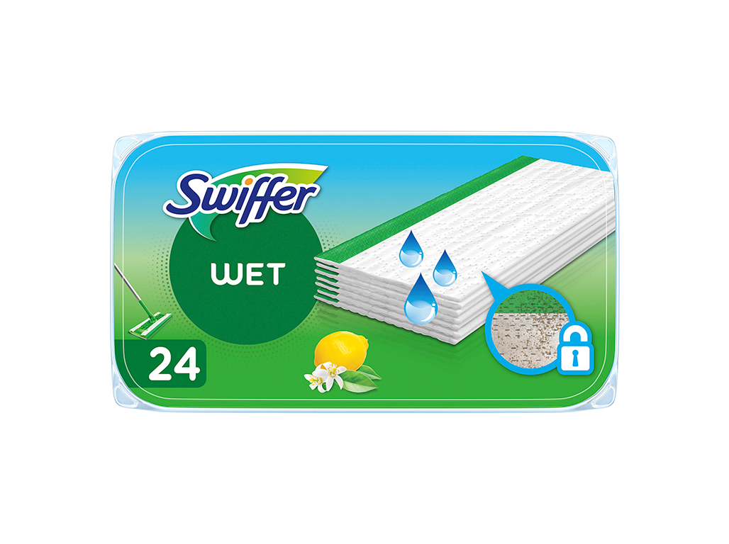 RECARGA DE MOPA SWIFFER HUMIDAS 24 PANOS