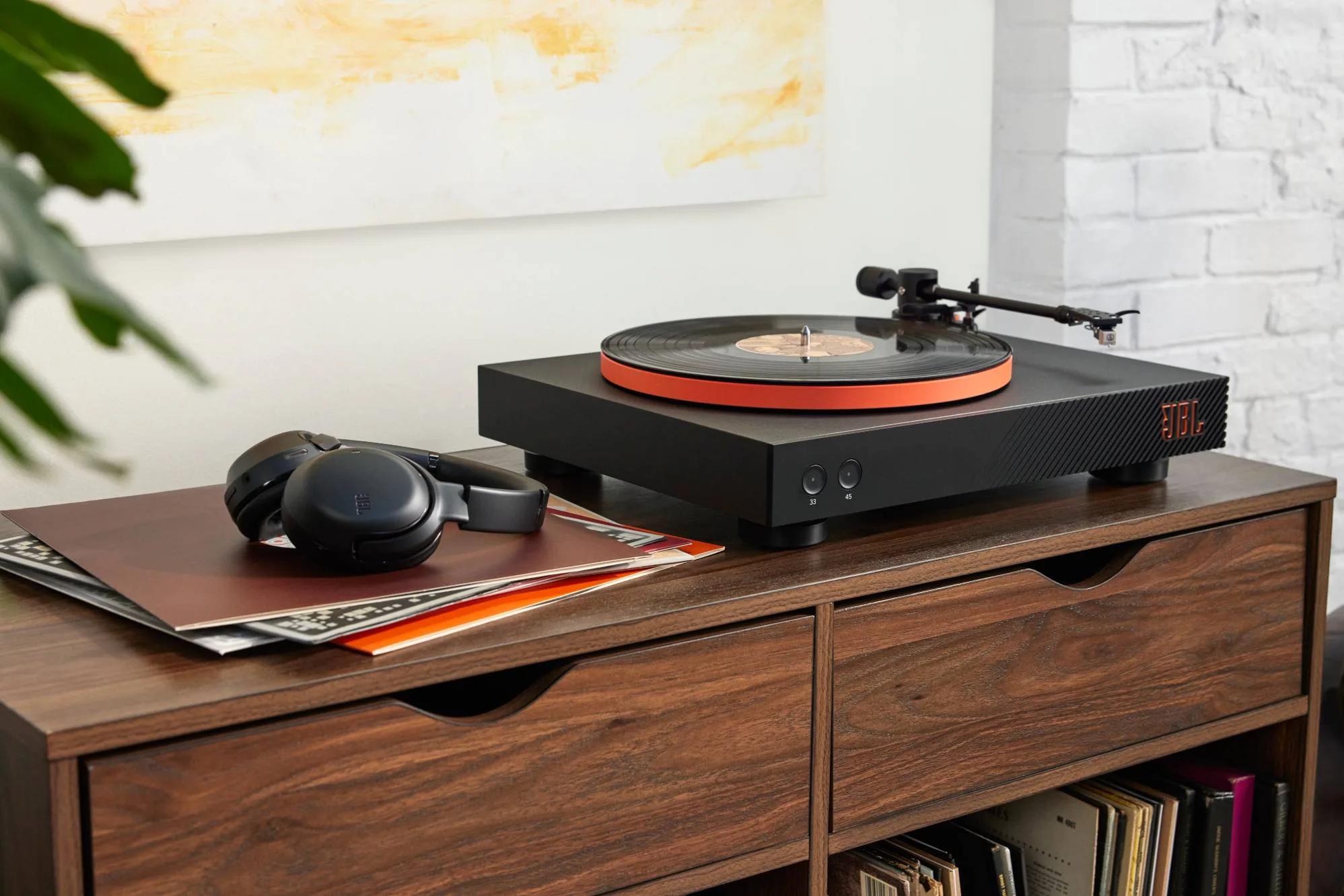 JBL Spinner BT Orange Platines vinyle hi-fi
