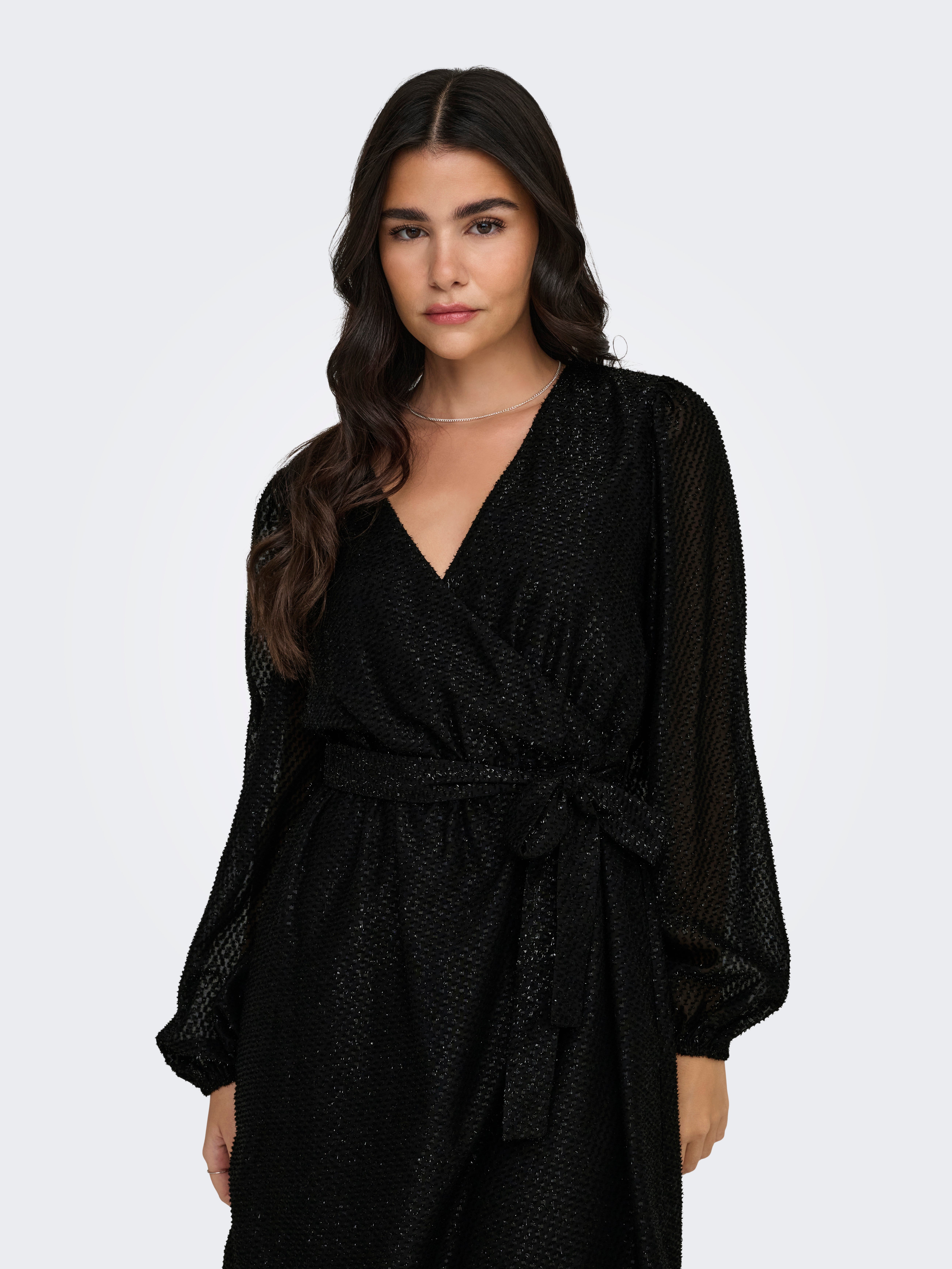 JDYROXY Midikleid Black