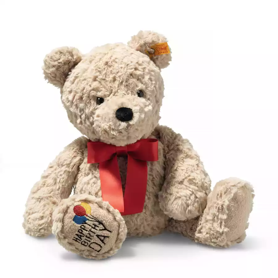 Steiff Soft Cuddly Friends Teddybär Jimmy beige Birthday, 35 cm