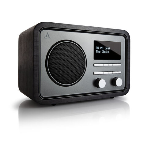 Argon RADIO1 – betaalbare DAB-RADIO, goede geluidskwaliteit Zwart essenhout