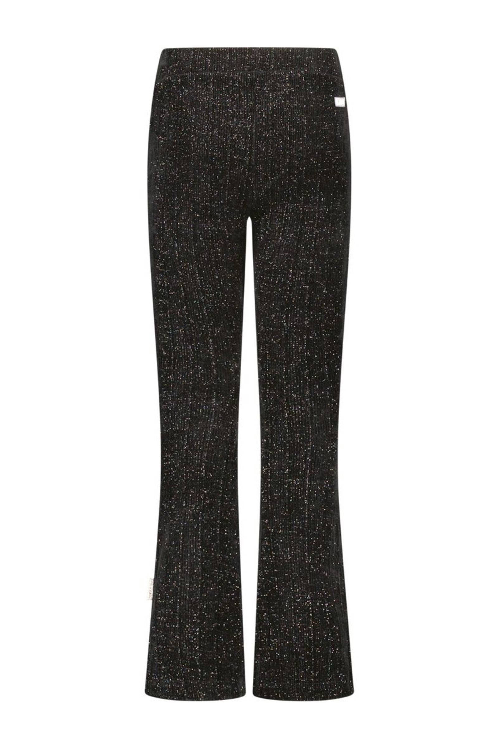 B.Nosy flared broek Puck zwart