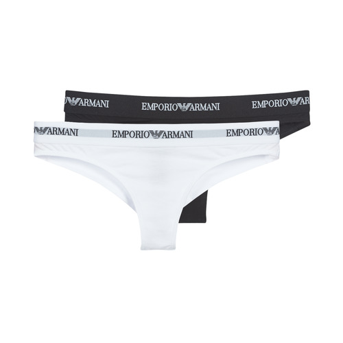 Emporio Armani - CC317-PACK DE 2 - Blanc / Noir