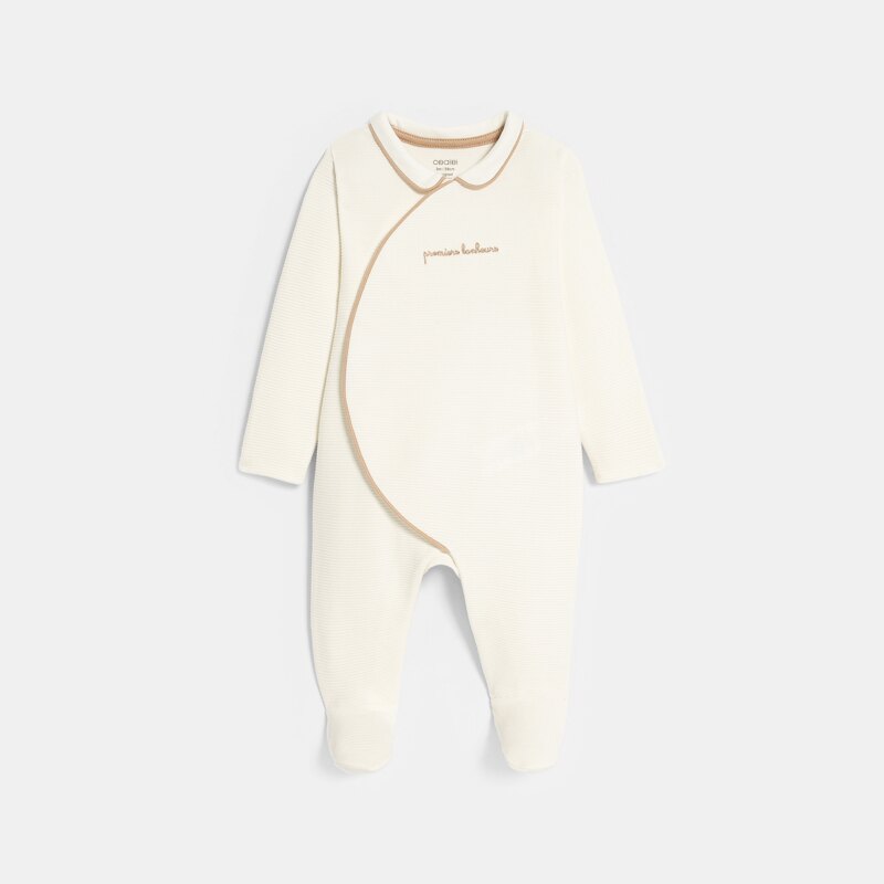 Dors-bien fantaisie blanc naissance mixte Blanc