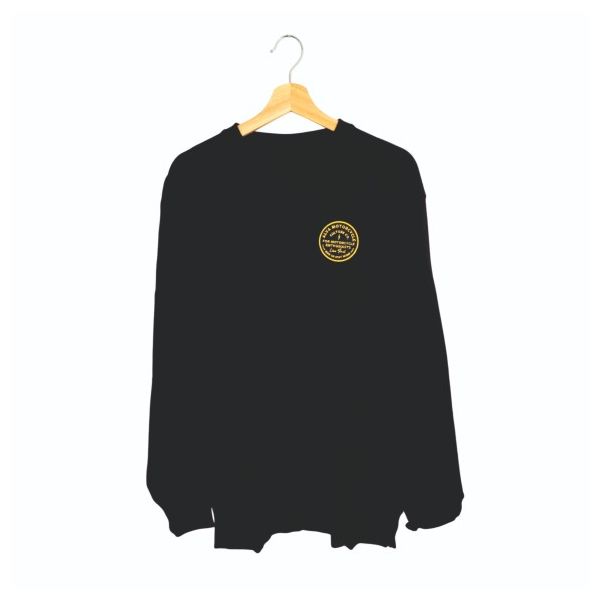 Alva Crewneck Sweatshirt Live Fast M, Preta