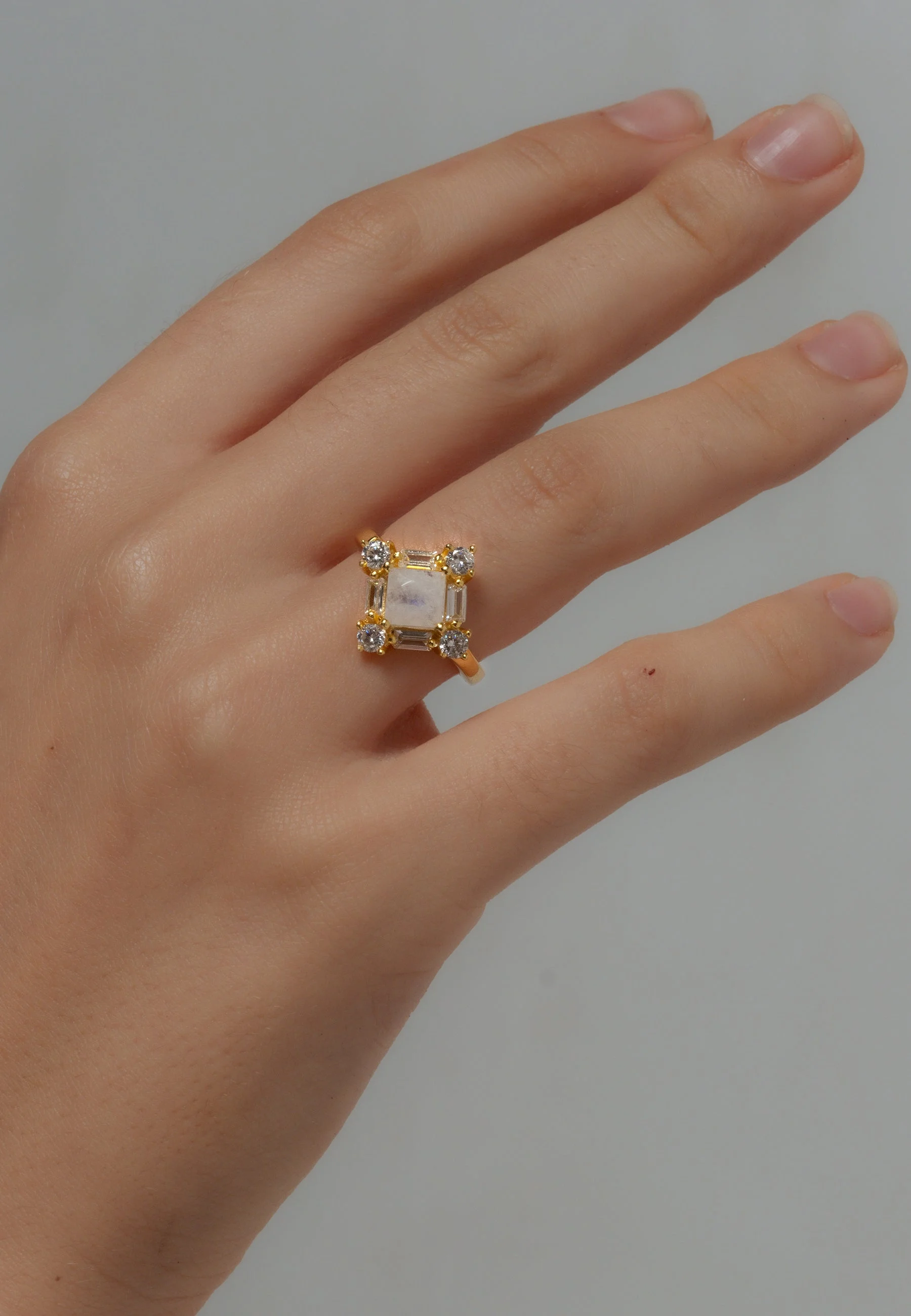 BAGUE POLARIS BLANC - Bague polaris blanc | Blanc