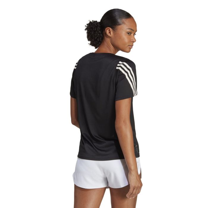 adidas Dame T-shirts Run Icons 3-Stripes Short Sleeve Tee Sort