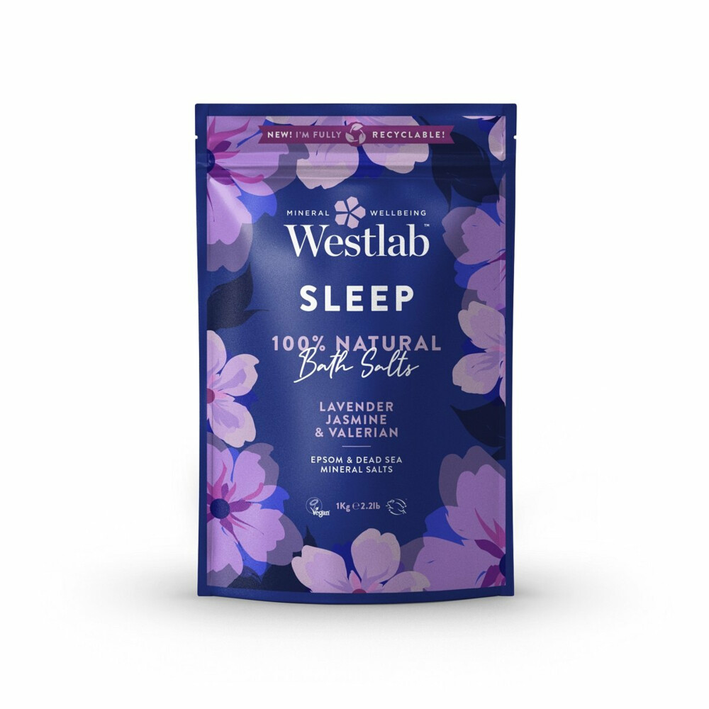 Westlab 100% Natuurlijk Badzout Sleep1000 gr