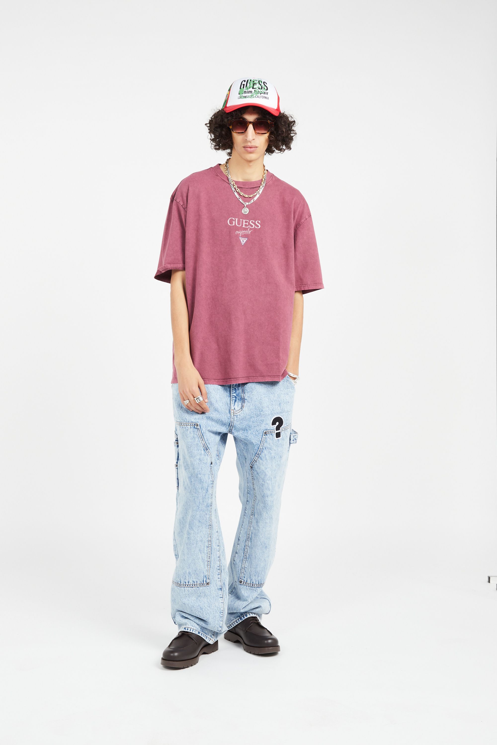 GUESS ORIGINALS Jean GO MARKET CARPENT FB21 Bleu