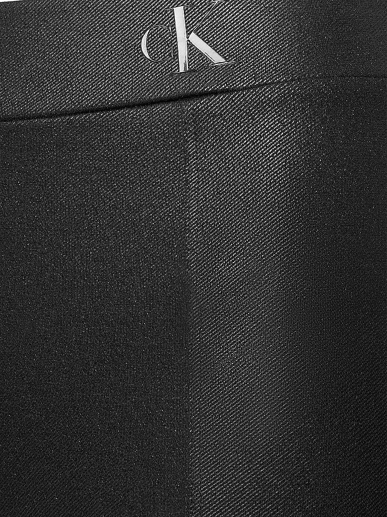 CALVIN KLEIN JEANS Slim Fit Hose schwarz