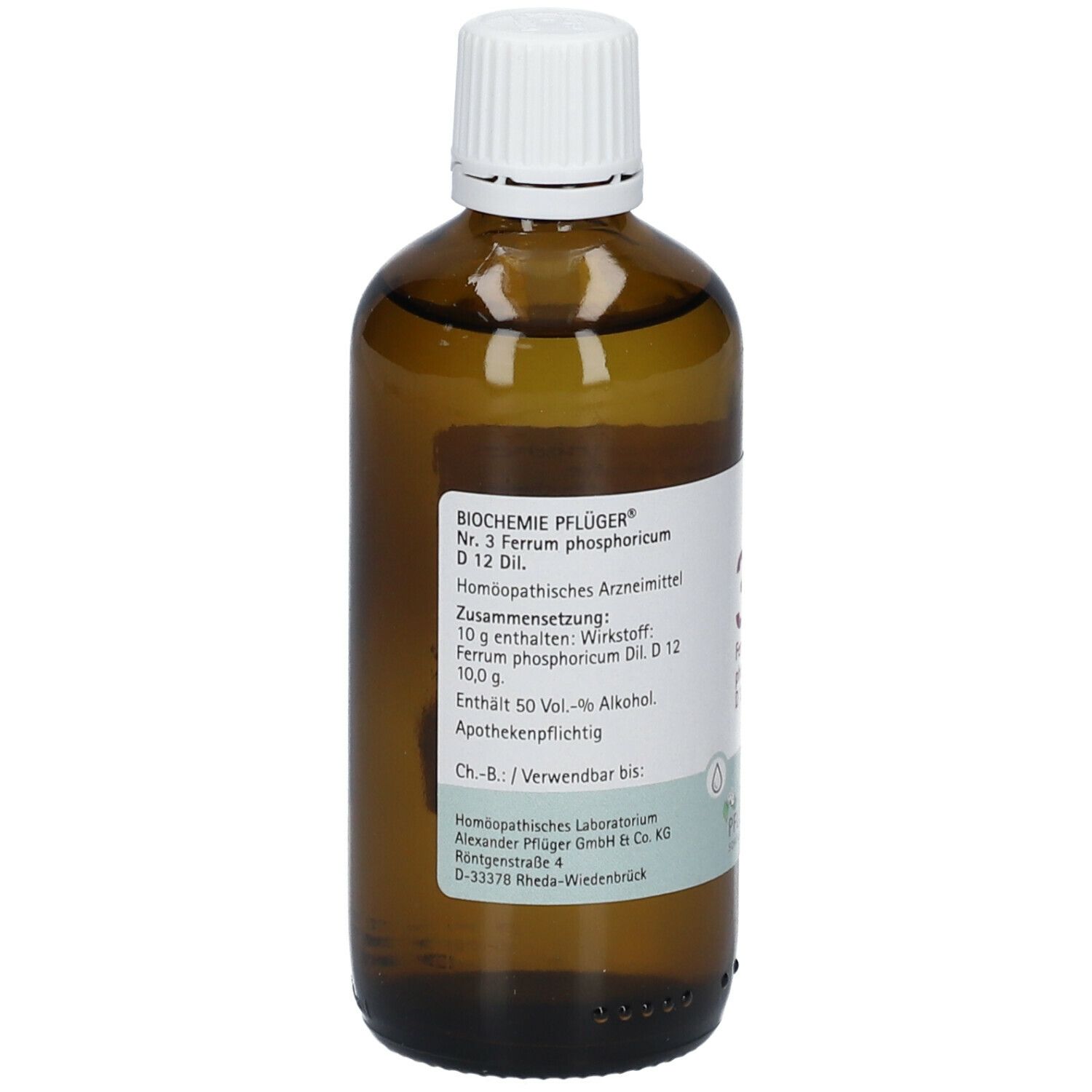 Biochemie Pflüger® Nr. 3 Ferrum phosphoricum D12 Tropfen