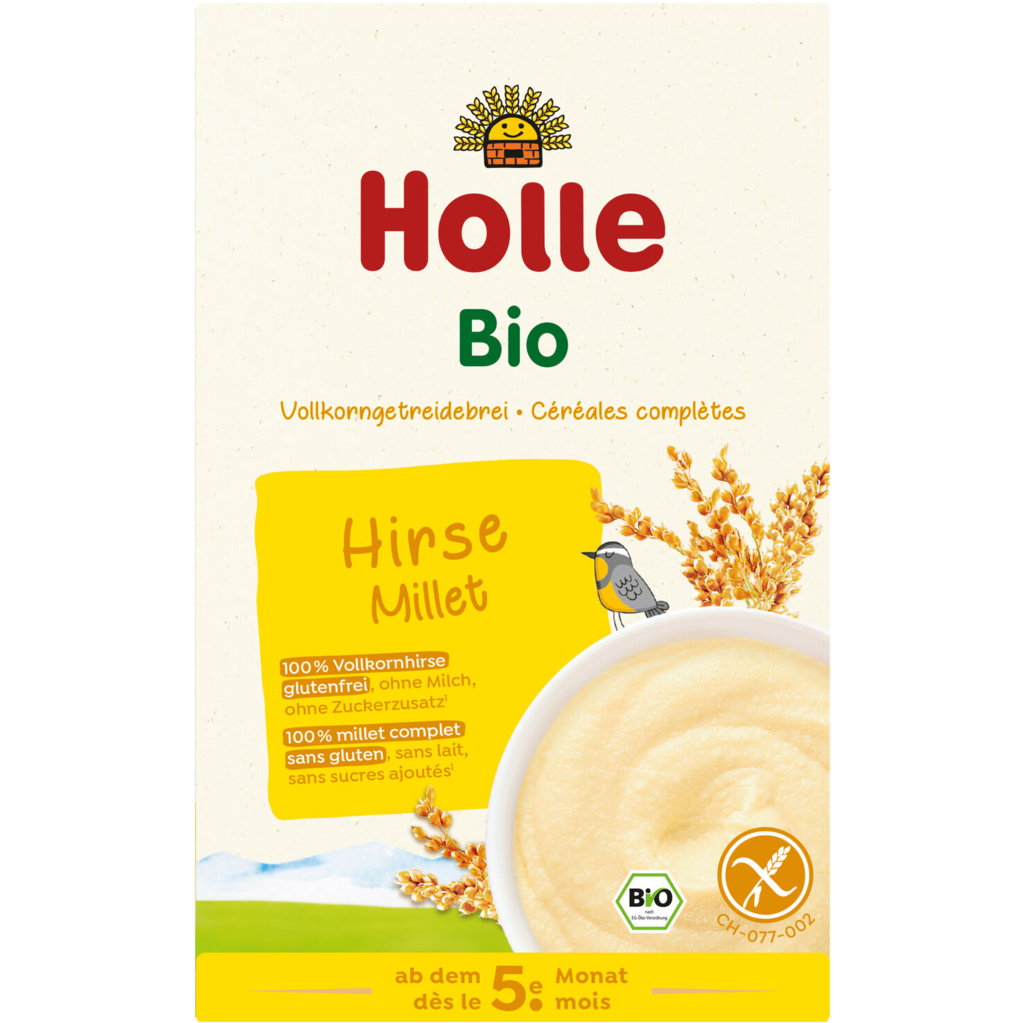 Holle Bio Anrühr-Brei Hirse 4+ Monate