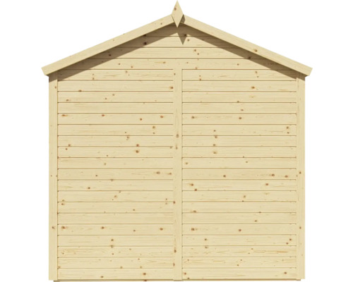 Bertilo Shed Arley tuinhuis met vloer, 214 x 305 cm, naturel