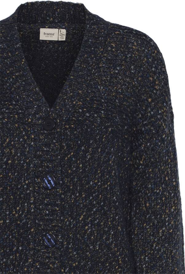 Fransa FRSPOTTA CAR 2 Navy blazer mix