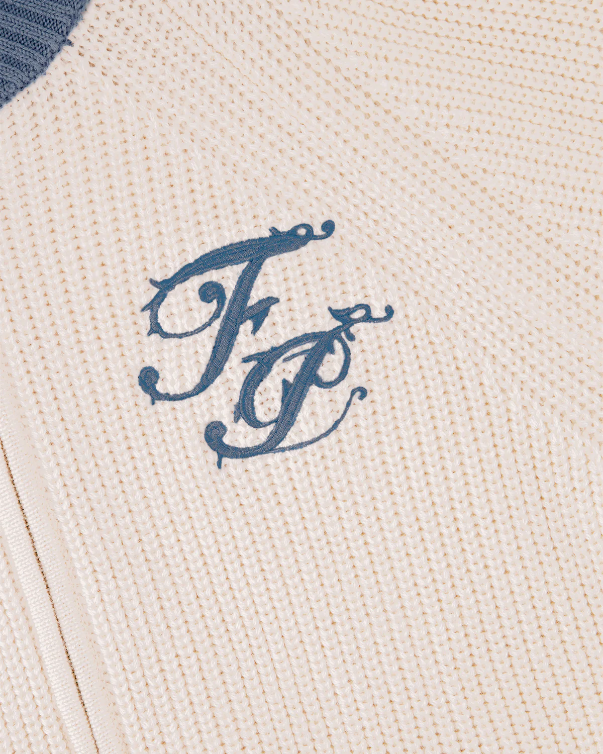 Zip Knit Classic Antique White
